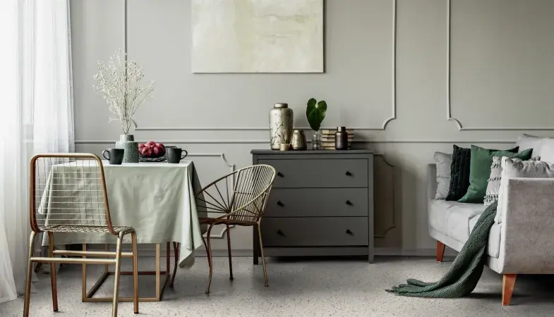 COnfetti Beige Texline Dinning